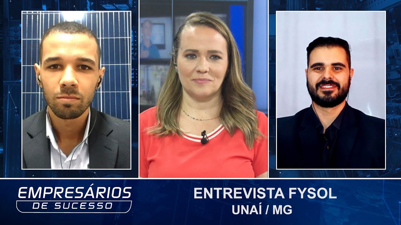 Entrevista Danilo Faria e Renan Oliveira da Fysol Energia Solar