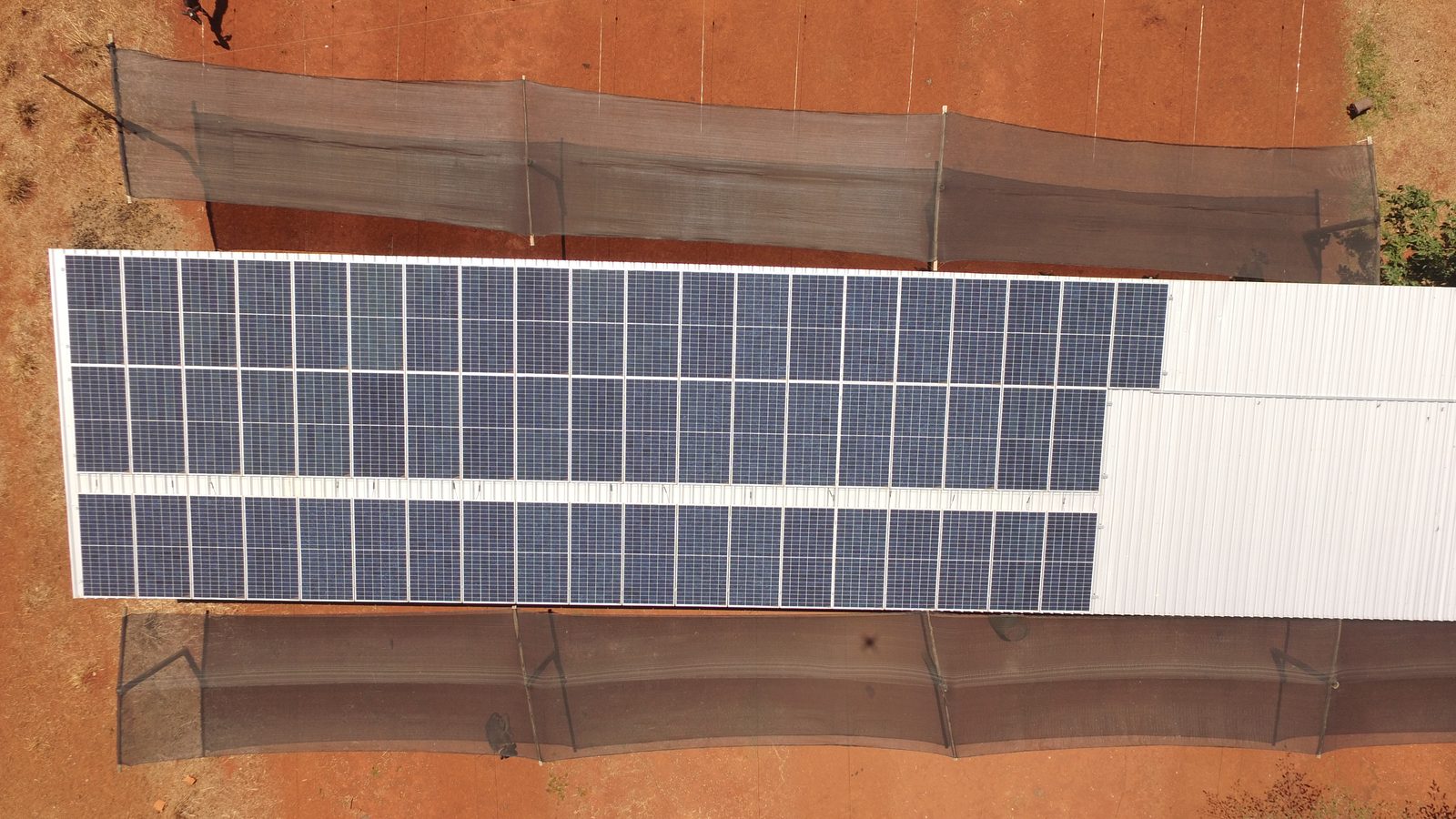 Usina solar em fazenda