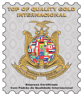 Selo Top of Quality Gold Internacional