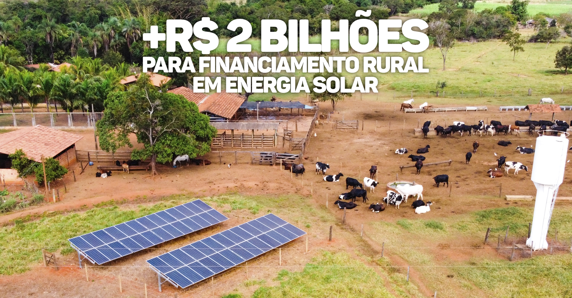 Ministério da Agricultura libera cerca de R$ 2 bilhões para investimentos em energia solar rural